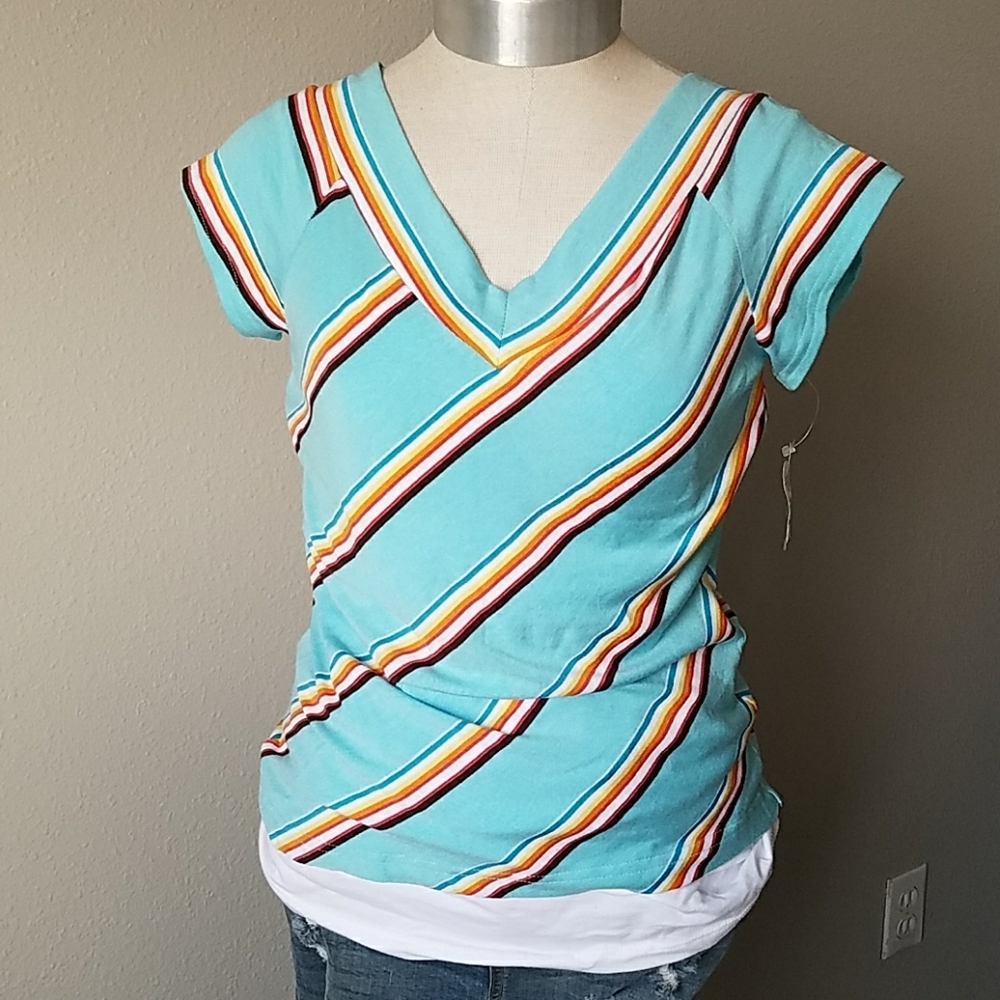 Striped tee